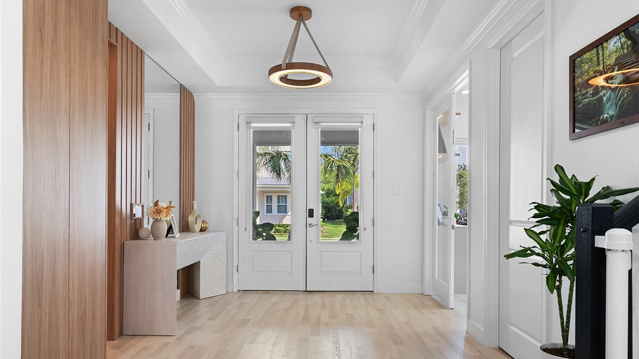 Renovated living room